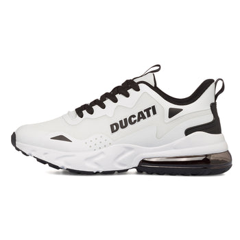 Sneakers bianche da uomo con suola ad aria Ducati Universal, Brand, SKU s323500602, Immagine 0